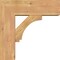 Ekena Millwork Imperial Block Smooth Bracket w/ Offset Brace, Western Red Cedar, 7 1/2"W x 22"D x 22"H BKT0806X22X22IMP05SWR - alternate 2